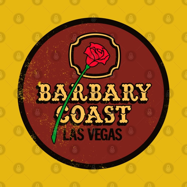 Retro Vintage Barbary Coast Casino Las Vegas by StudioPM71