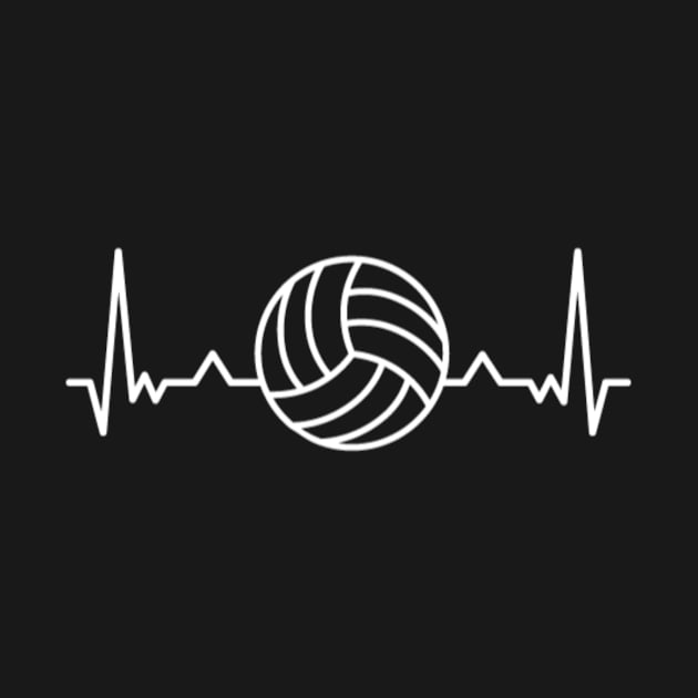 Volleyball Heartbeat by Bestseller