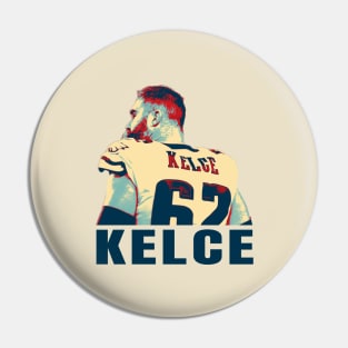 Jason Kelce Retro Pop Art Pin