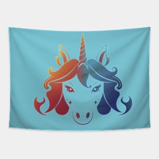 French unicorn Tapestry