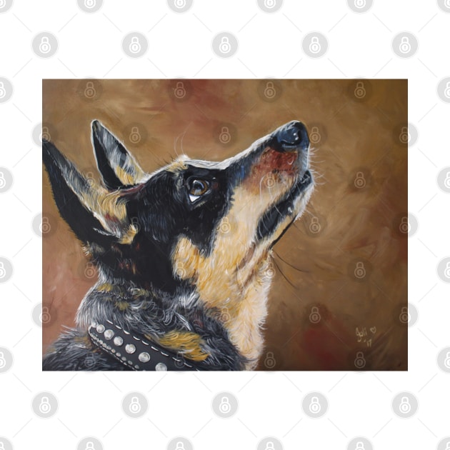 Jesse - Mini Blue Heeler by Krusty