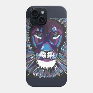 FIERCE Lion Painting Phone Case