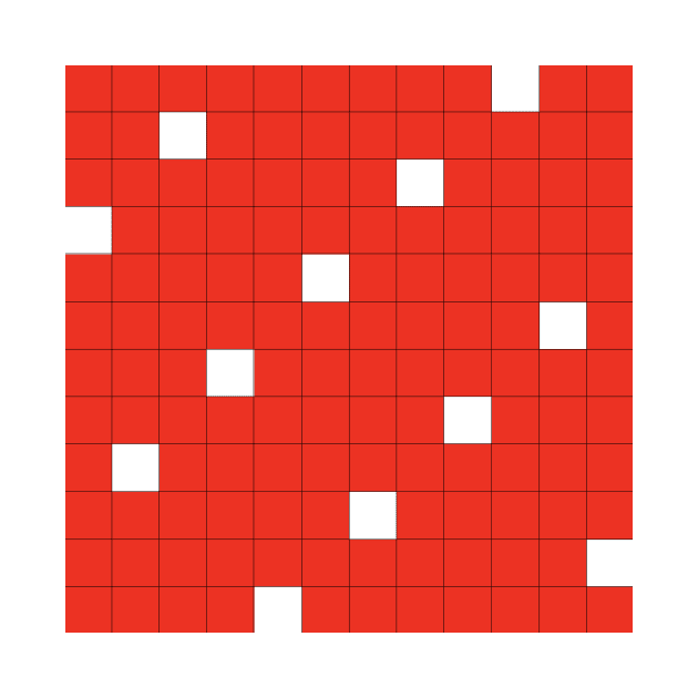 Red Checkers by EyeStrain