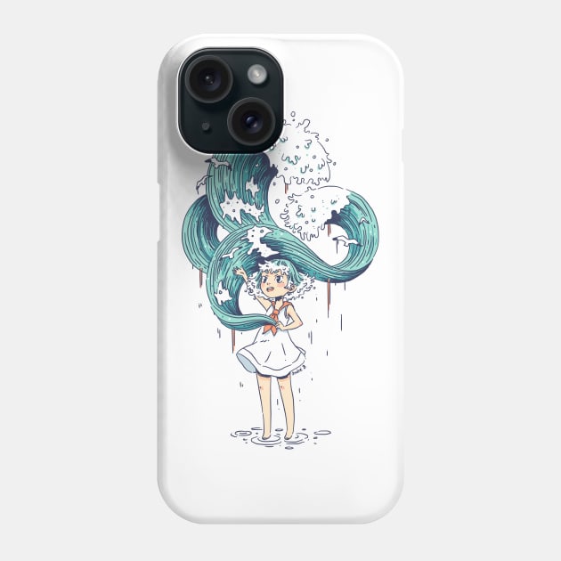 Daughter of the Sea Phone Case by Freeminds