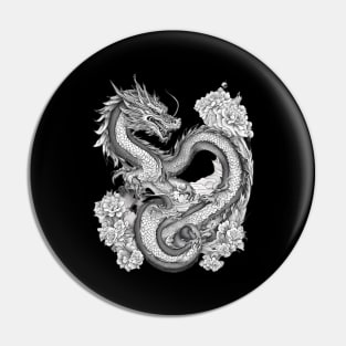 Dragon Tattoo Pin