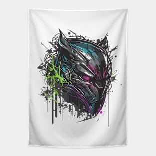 Graffiti Paint Panther Creative Tapestry