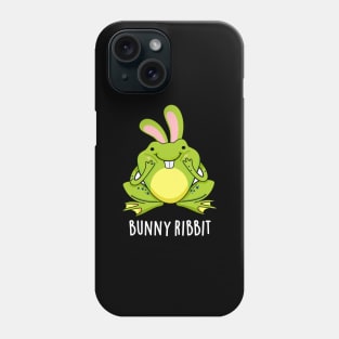 Bunny Ribbit Cute Rabbit Frog Pun Phone Case