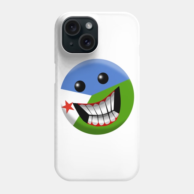 Djibouti Phone Case by Wickedcartoons