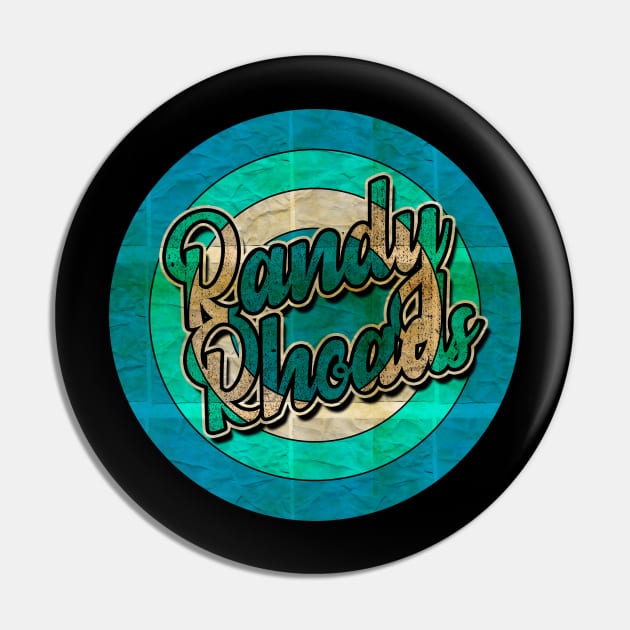 Retro Vintage Randy Rhoads Pin by Electric Tone