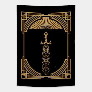 Roleplaying Dice Set Sword Tapestry