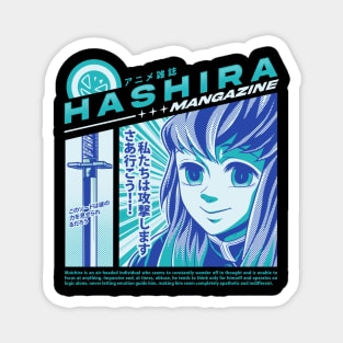 Muichiro Tokito Hashira Mangazine Artwork Magnet