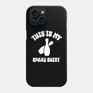 This Is My Spare shirt Bowling, Bowling Team Day,Bowling Lover Tee, Bowler Sports Gift Phone Case