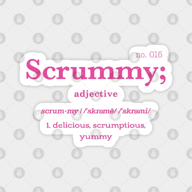 Scrummy Magnet by Crown and Thistle