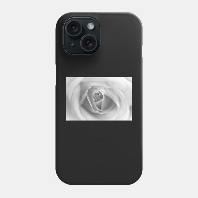 The snow melts, a rose unfolds... Phone Case by gracethescene