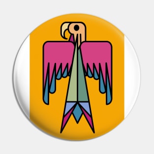 Aztec bird Pin