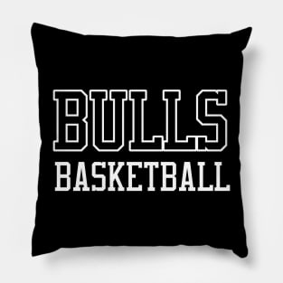 Bulls Basketball Pillow