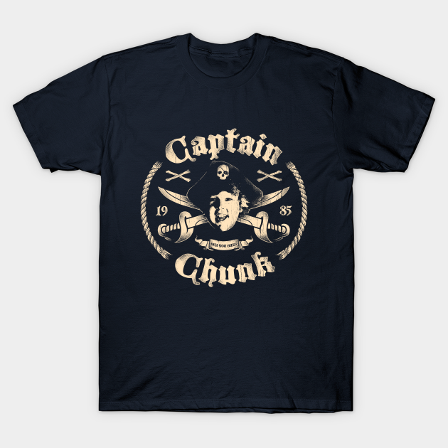 Captain Chunk The Goonies T Shirt Teepublic