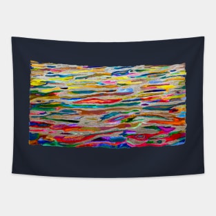 Waves on Lake Mendota Tapestry