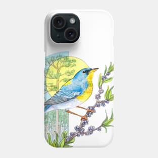 Northern Parula Warbler Phone Case