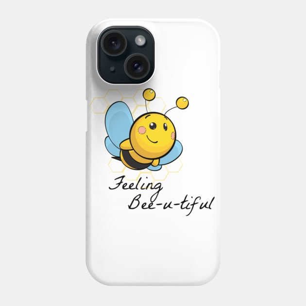 Feeling bee-u-tiful Phone Case by Pipa's design