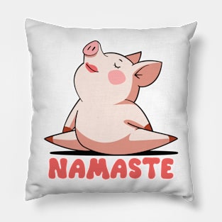 Zen Piggy - Namaste Pillow