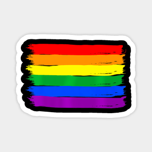 Gay Pride Support Love Rainbow Flag Lgbtq Flag Lgbt Rights Magnet