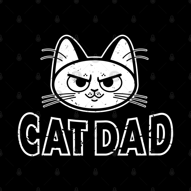 Cat Dad by Kitty Cotton