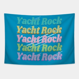 Yacht Rock / Soft Rock Genre Retro 70s Style Tapestry