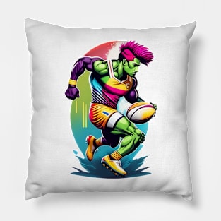 Rugby Warrior Pillow