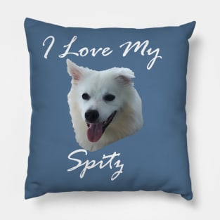 I love my Spitz (American Eskimo Dog) Pillow