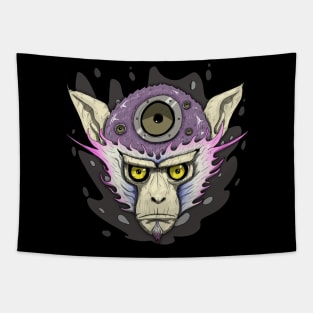 Cosmic Monkey lord Tapestry