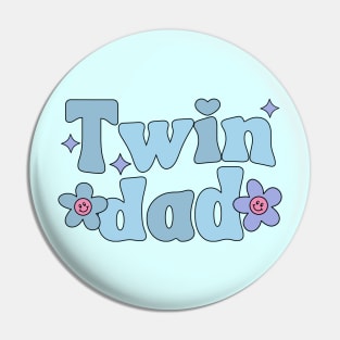 Twin Dad Pin