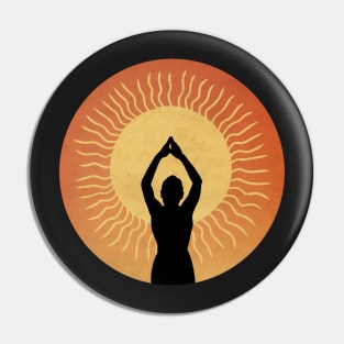 Sun Worshipper Pin