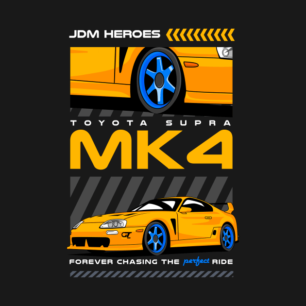 Supra MK4 Iconic Design by Harrisaputra