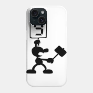 Game and Watch 9 Hammer Phone Case