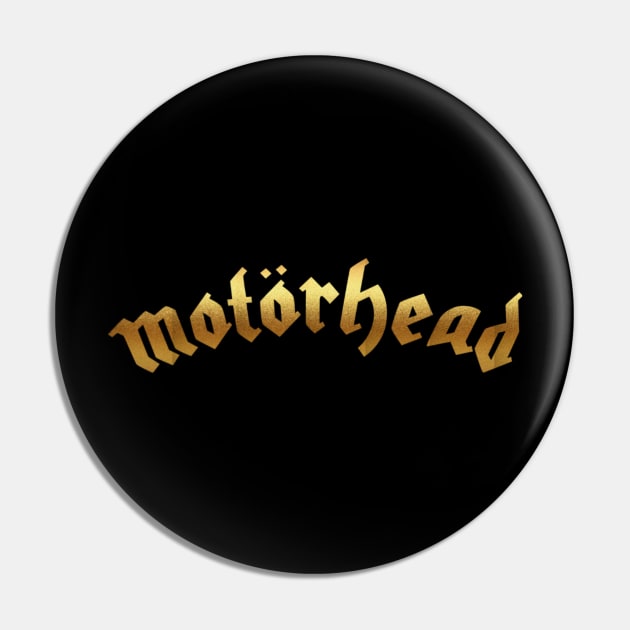 Golden motorhead Pin by Pahala.kita