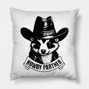 Howdy Partner Pillow