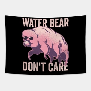 Water Bear Dont Care Funny Tardigrade Tapestry