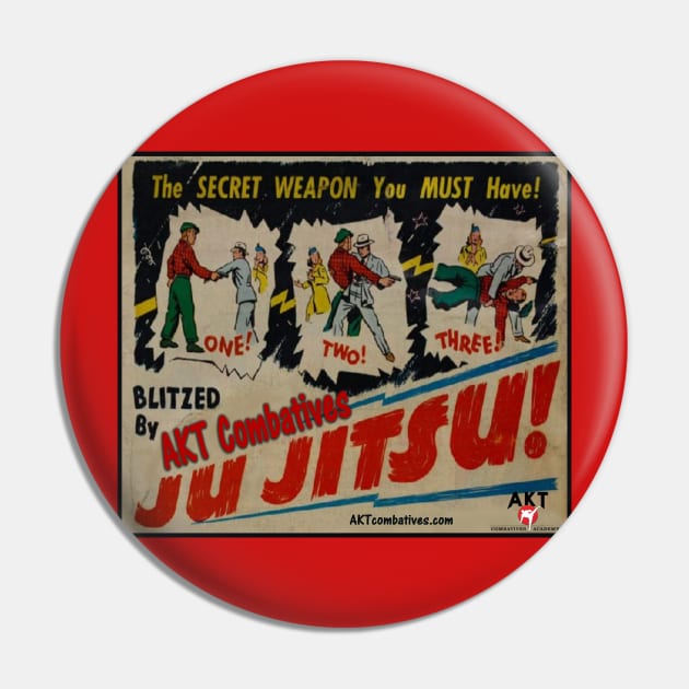 Blitzed by Jujitsu Pin by AKTionGear