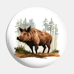 Wild Boar Pin