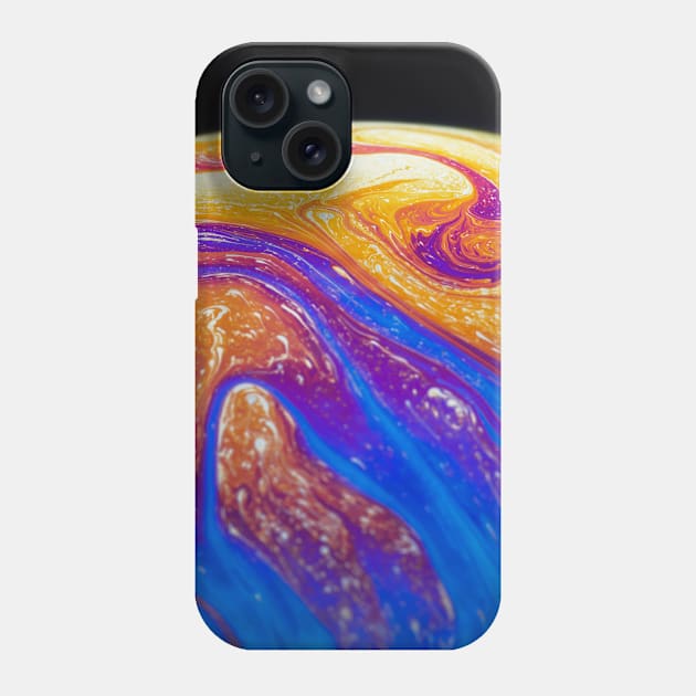 Soap Bubble Close Up Phone Case by philippemx