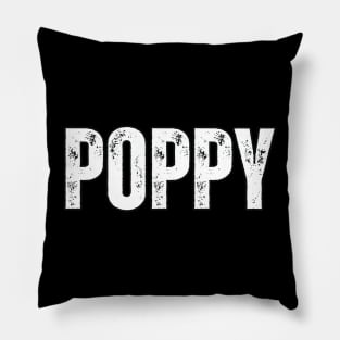 Poppy Name Gift Birthday Holiday Anniversary Pillow