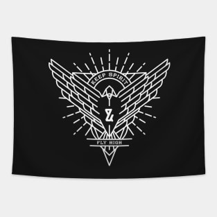 Keep Spirit and Fly High Tapestry