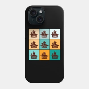 Pop Art Japanese Pagoda Fine Art 416 Phone Case