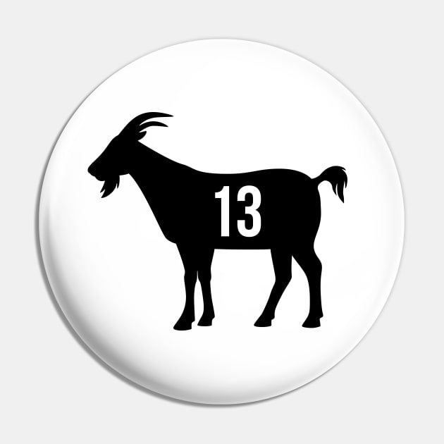 BK GOAT - 13 - White Pin by KFig21