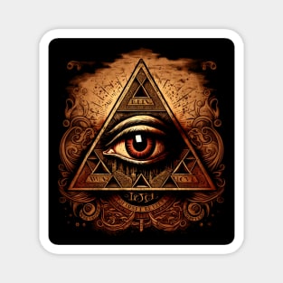 illuminati-inspired, eye Magnet