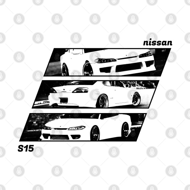 NISSAN SILVIA S15 Black 'N White Archive 2 by Cero