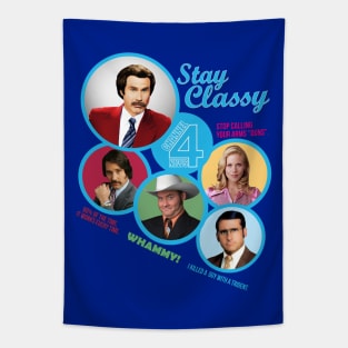 Anchorman Channel 4 News Team Tapestry