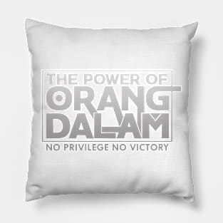 No Privilege No Victory Pillow