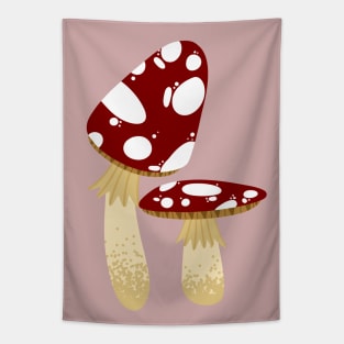 Mushroom Duo Spotted Tapestry